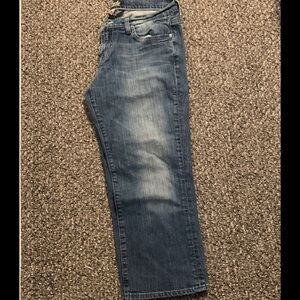 Lucky Brand Logan Classic Rider Crop Jeans Pants Women’s Size 8